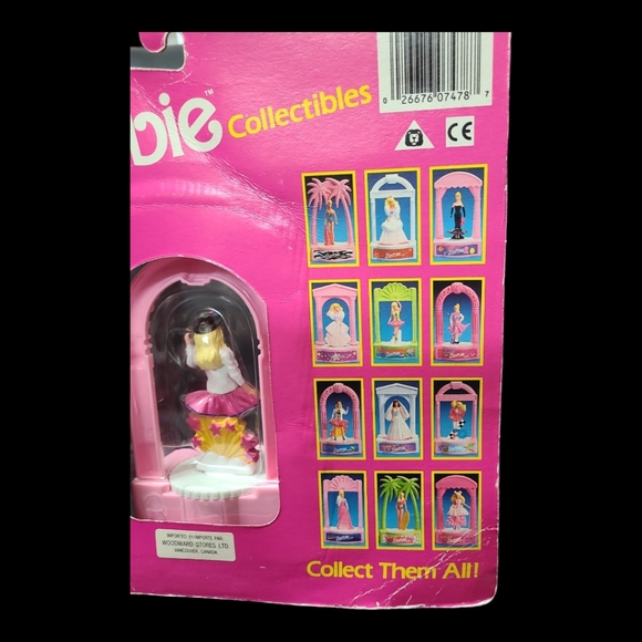 Vintage Barbie Miniature Collectibles "Dance Club Barbie 1989" - Picture 10 of 10